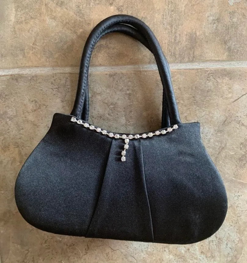 Mini Black Handbag - Image 3