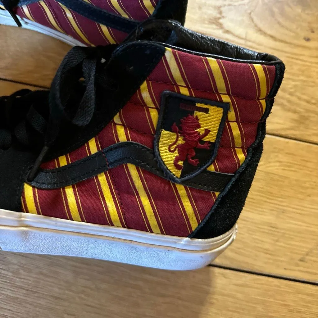 Vans x Harry Potter high tops 6 women’s - Image 2