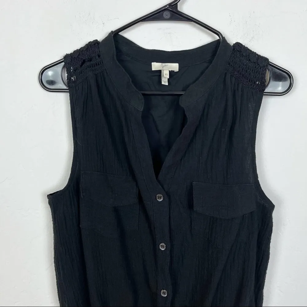 Joie Black Sleeveless Romper - Image 27