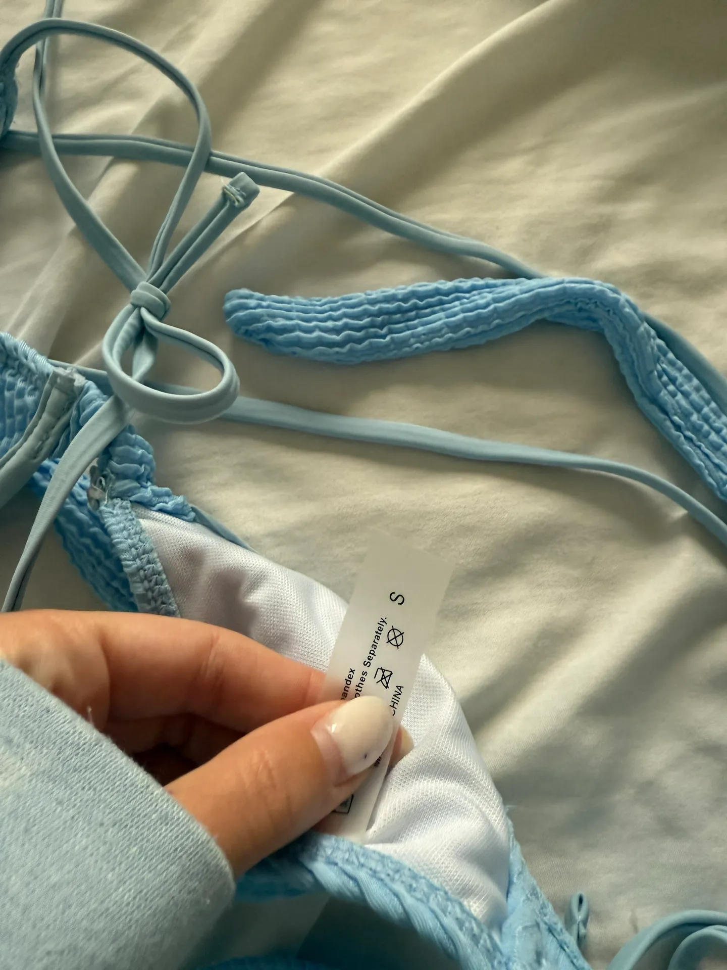 blue bikini set - Image 4