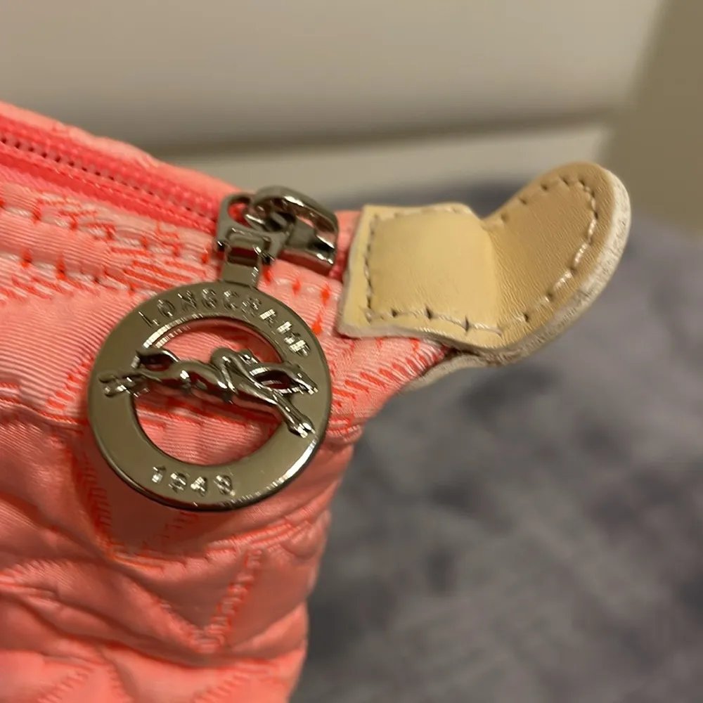 Longchamp Pink Quilted Tote Bag - Image 3