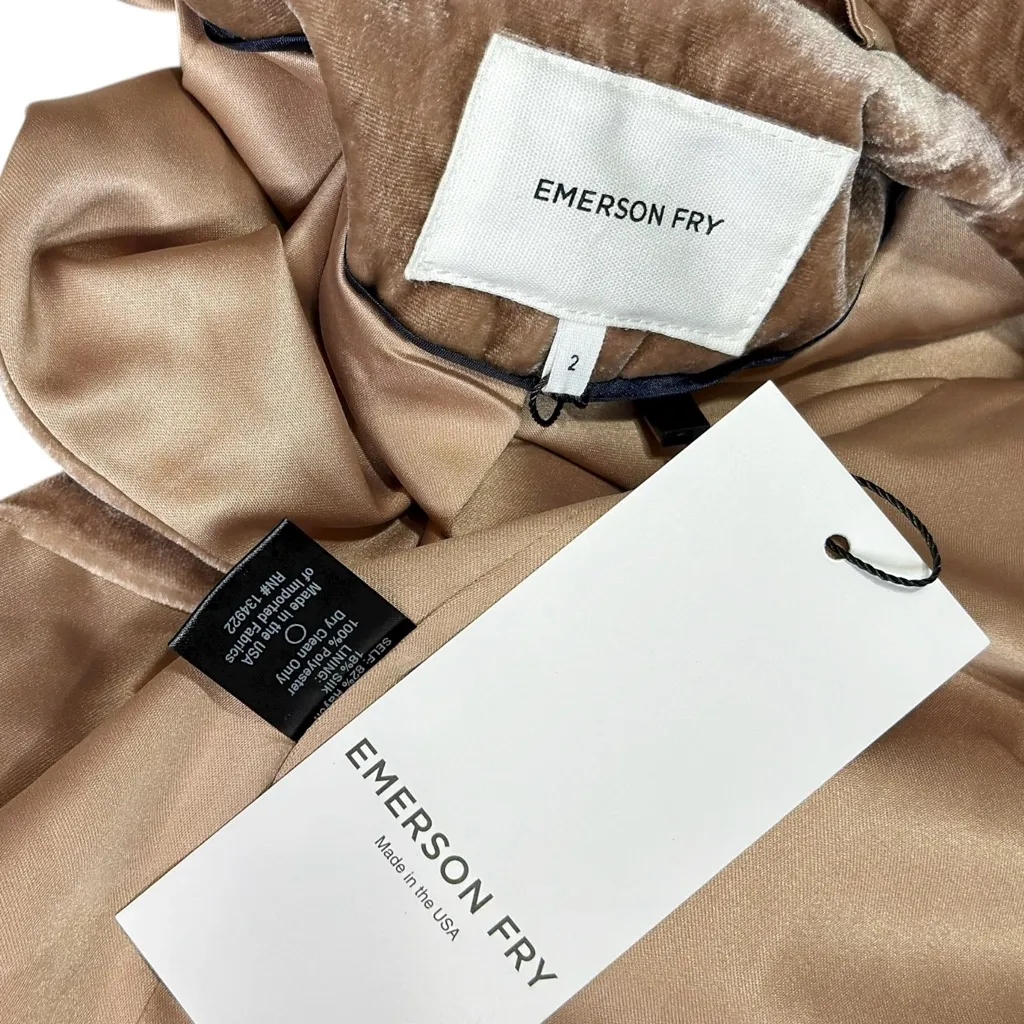 EMERSON FRY Tux Soft Velvet Silk - Image 8