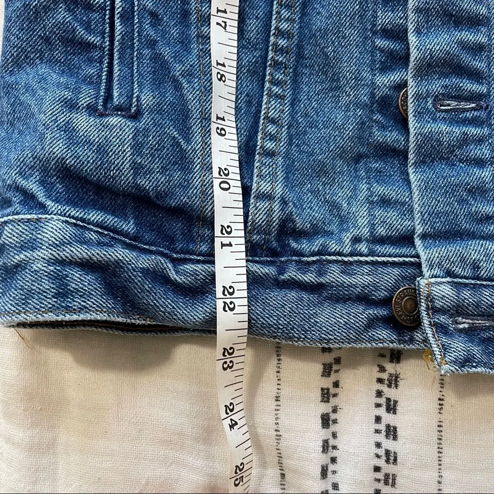 Vintage Levi’s Denim Jean Jacket 80’s - Image 89