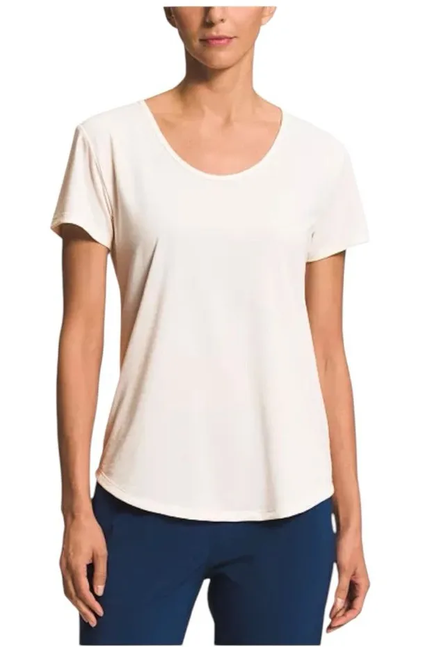 New The North Face Women's Elevation T-Shirt gardenia White XSmall - Image 1