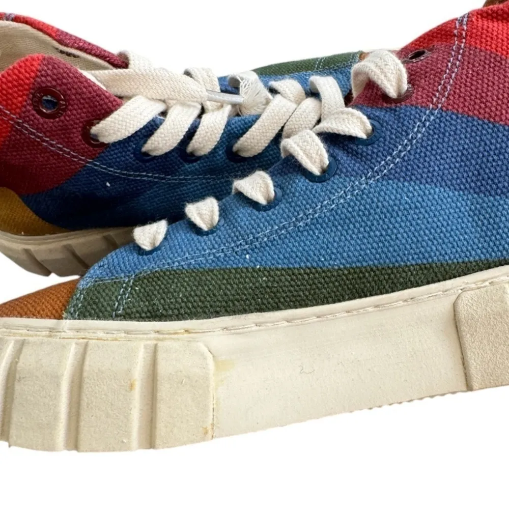 Farm Rio Rainbow Sun High Top Platform Lace Up Sneakers 6 - Image 5