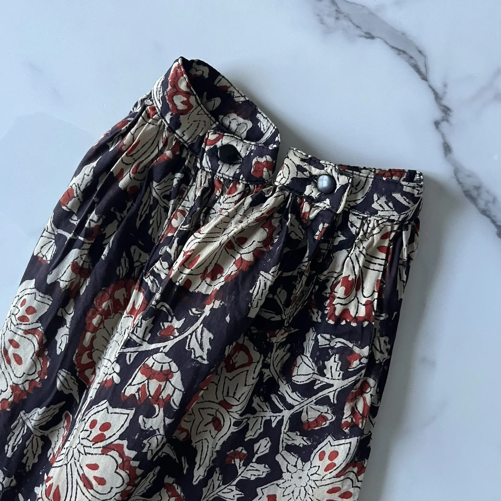 India Collection Emerson Fry Wrap midi Dress Sz Small Boho Chic Western - Image 8