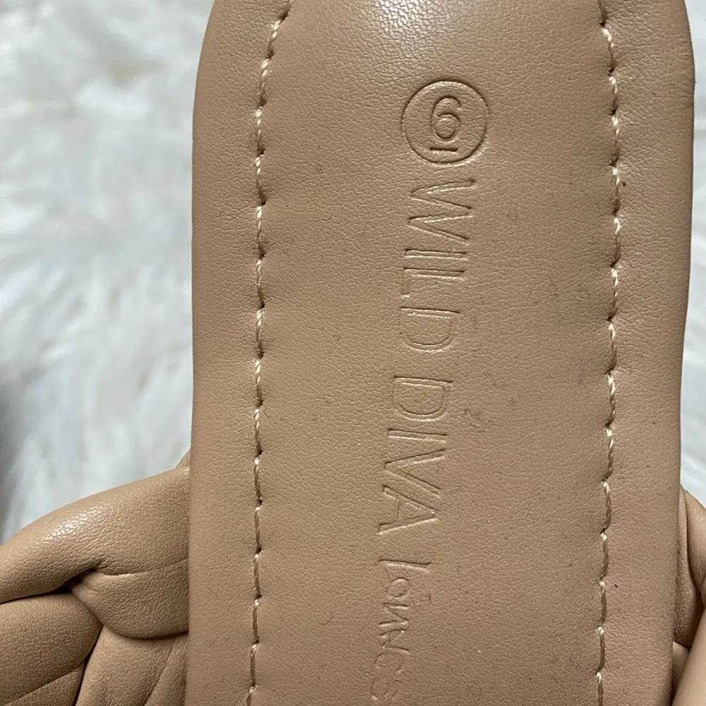 New Wild Diva Braded Sandles Size 6 - Image 2