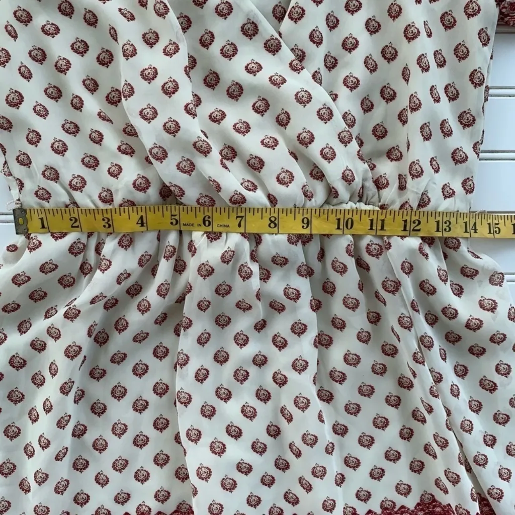 Charlotte Russe floral wrap dress size M - Image 7