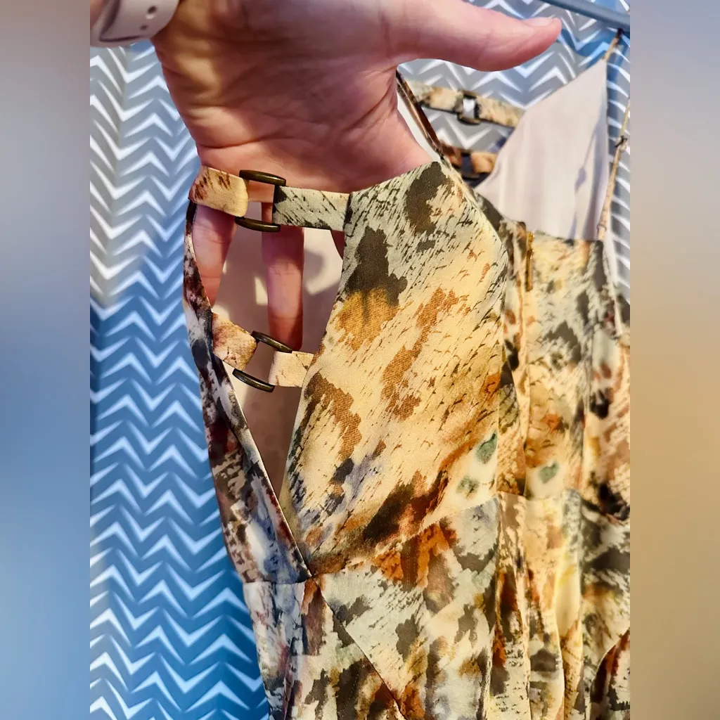 Haute Hippie | Silk Snakeskin Print Midi Dress, size 4 - Image 6