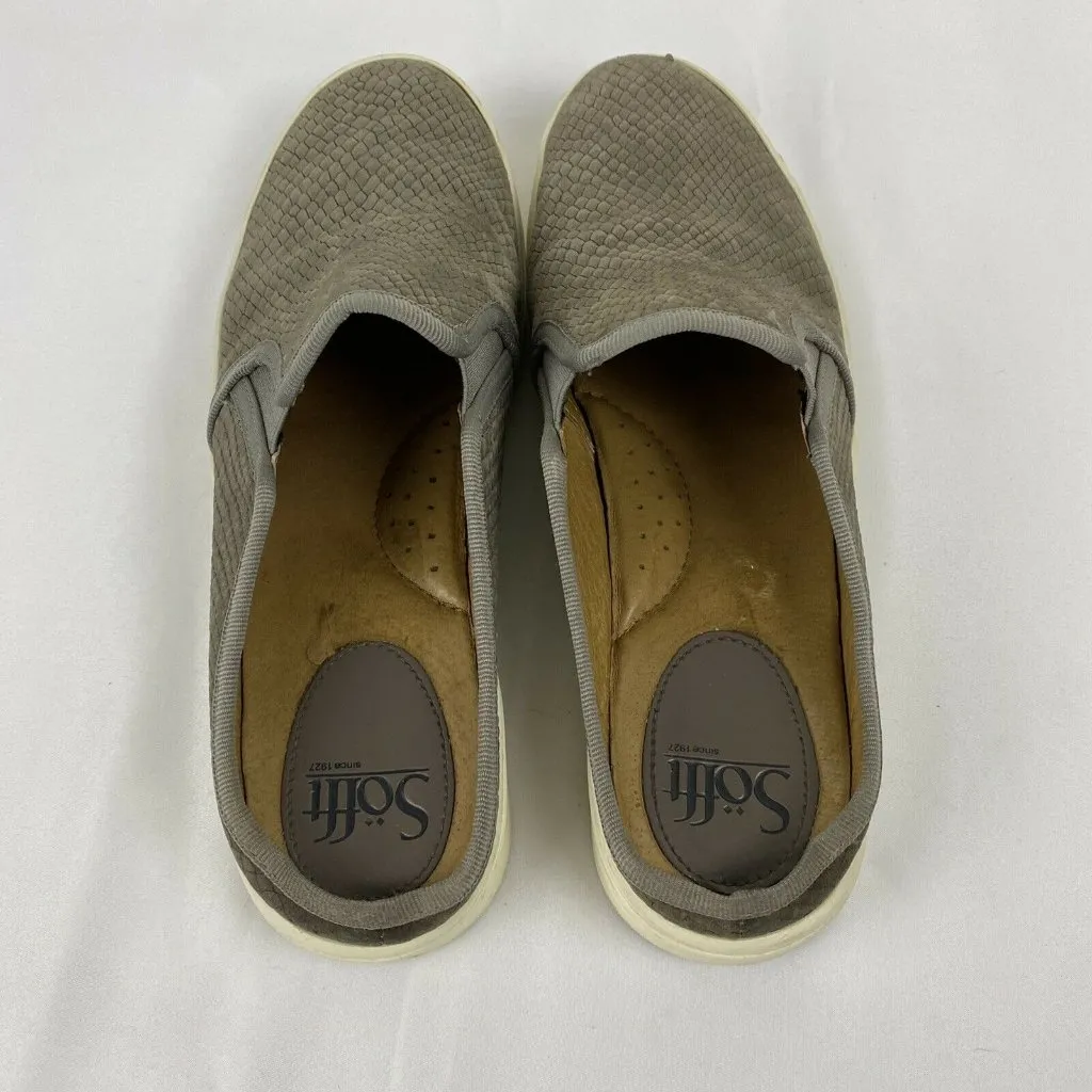 Sofft Somers Slides Womens Snake Skin Design Slip on Shoes Size 7.5 M‎ Tan - Image 3