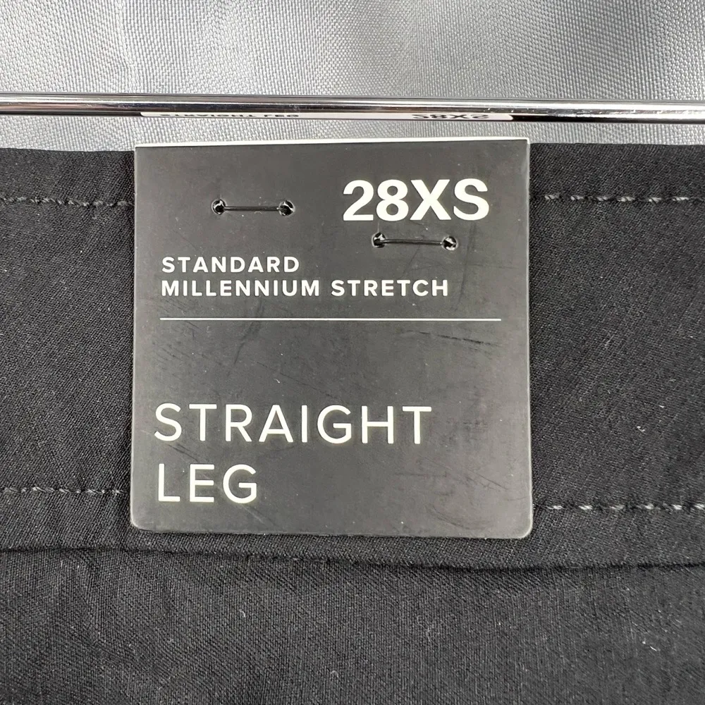 Torrid Studio Jetsetter Straight Leg Pants Black Millennium Stretch 28XS New - Image 5