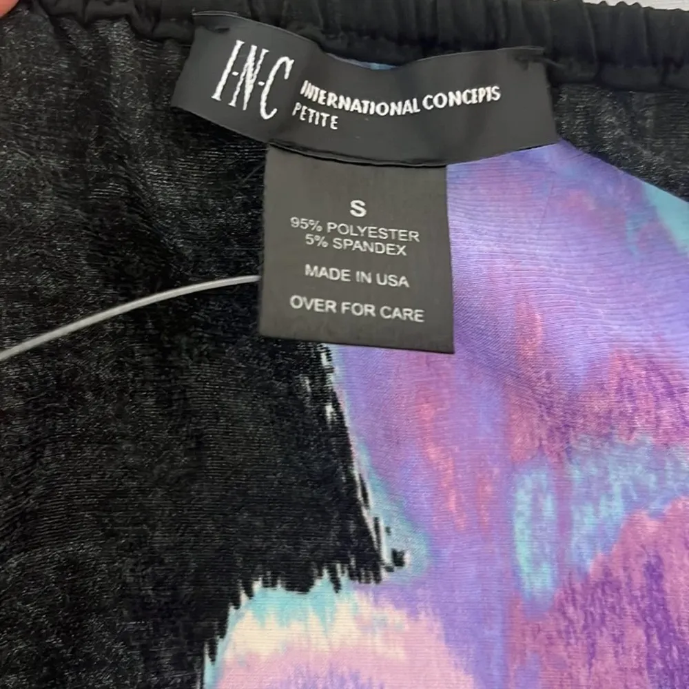 Inc International Concepts Petite Size Small Dress with Purple Flowers - Image 5