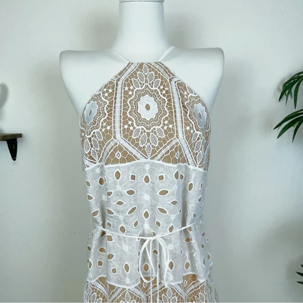 Elliatt Affluence Oversize Maxi Dress in Ivory -Bump Friendly - Image 3