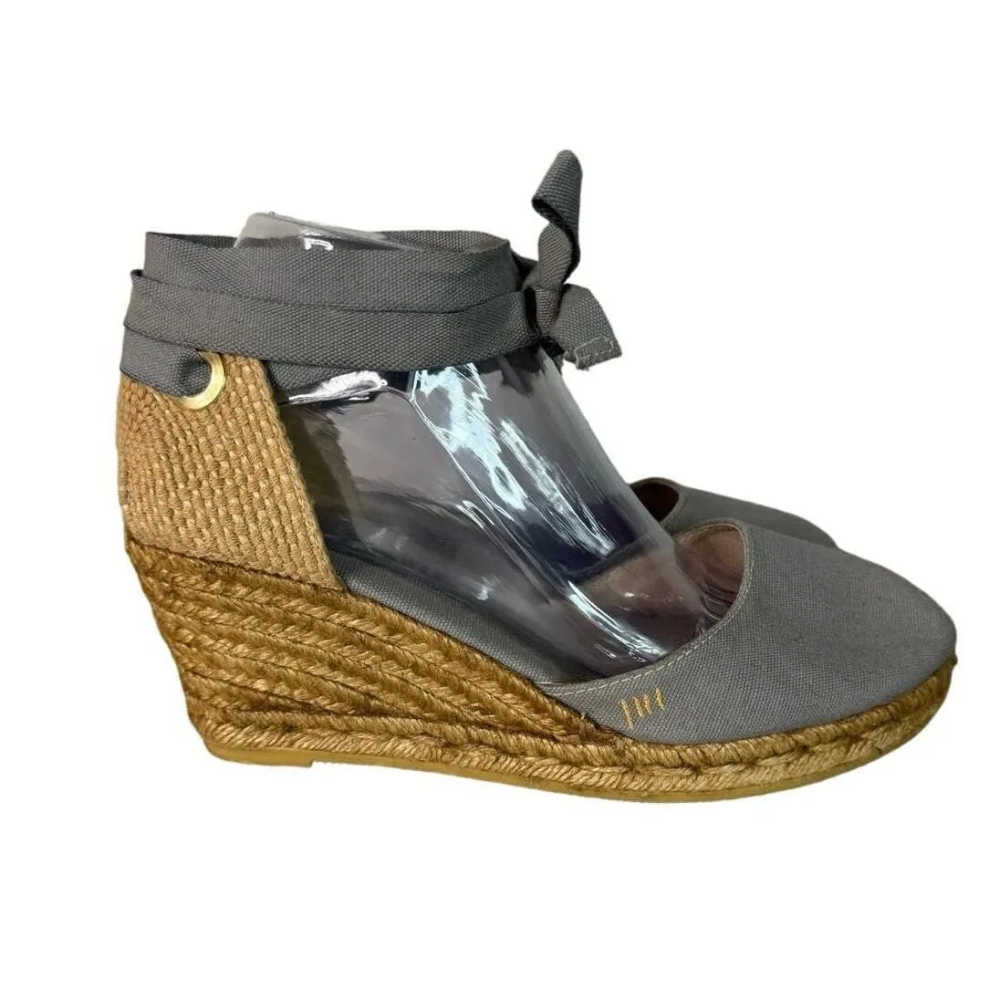 Viscata Shoes Womens 8.5 US 40 EU Gray Escala Espadrilles Wedges‎ Summer Casual - Image 3
