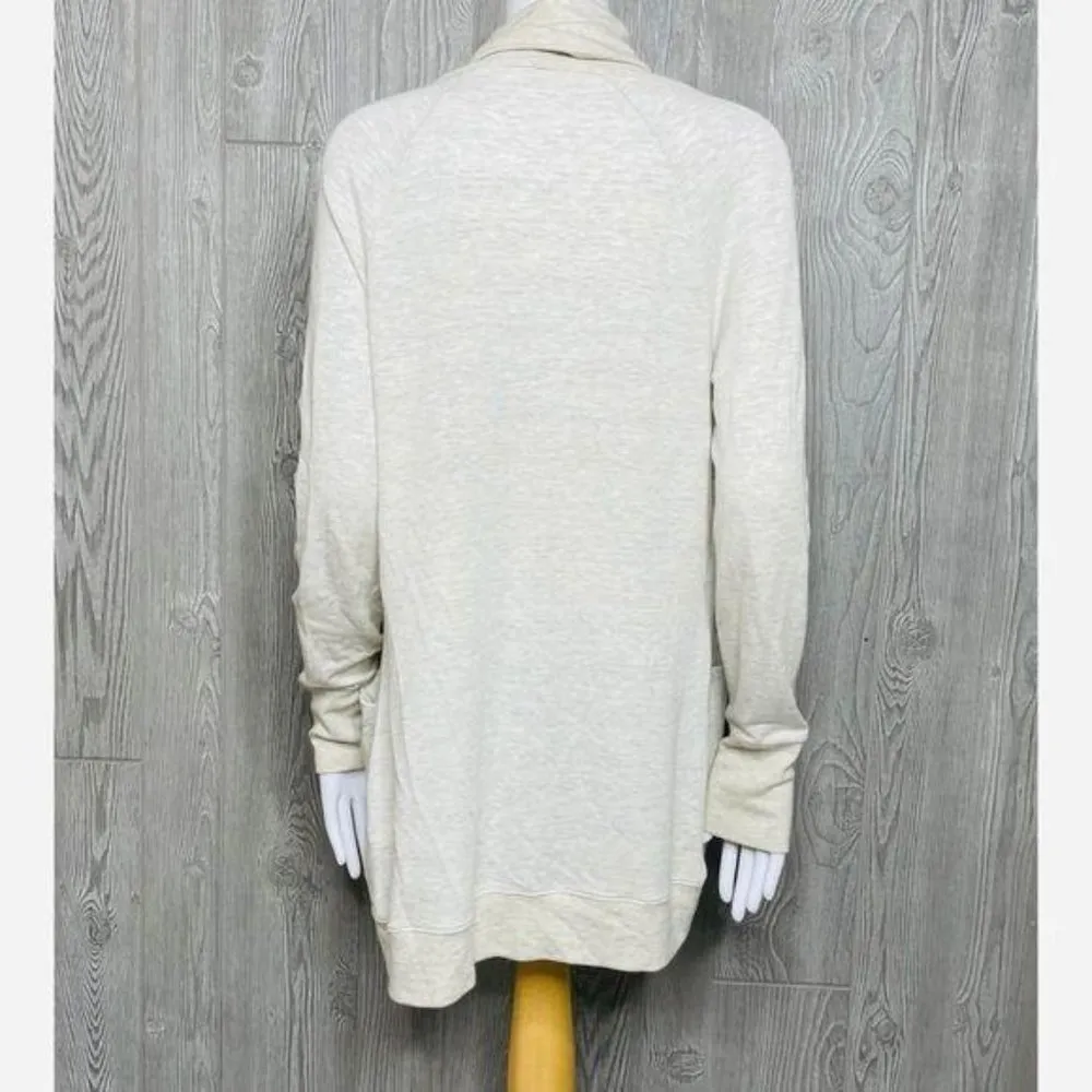 Athleta studio wrap magnetic closure open front cardigan sweater activewear xxs - Image 4