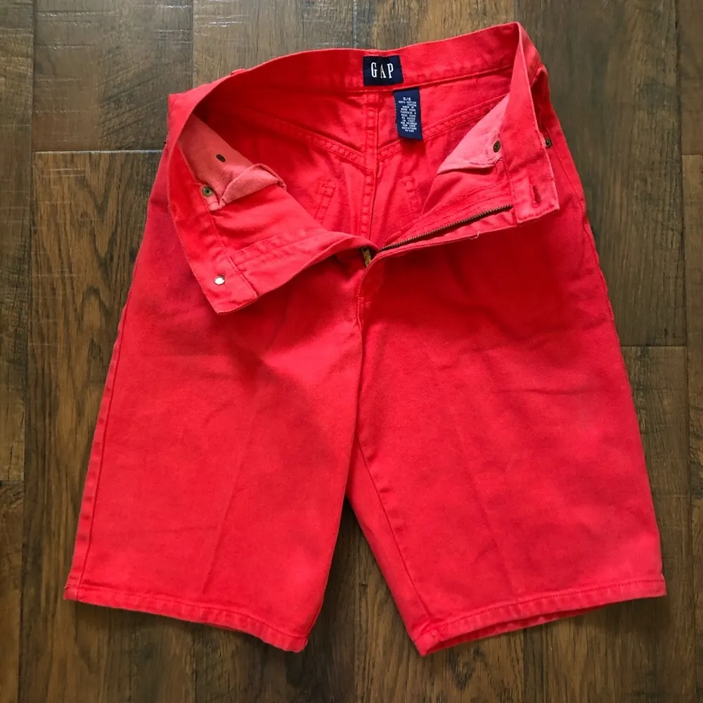 Gap  red jeans shorts - Image 3