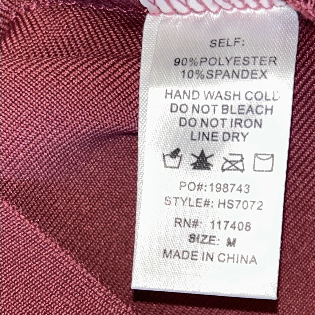 Chocolate Brand Blush Pencil Skirt Pink Size M - Image 9