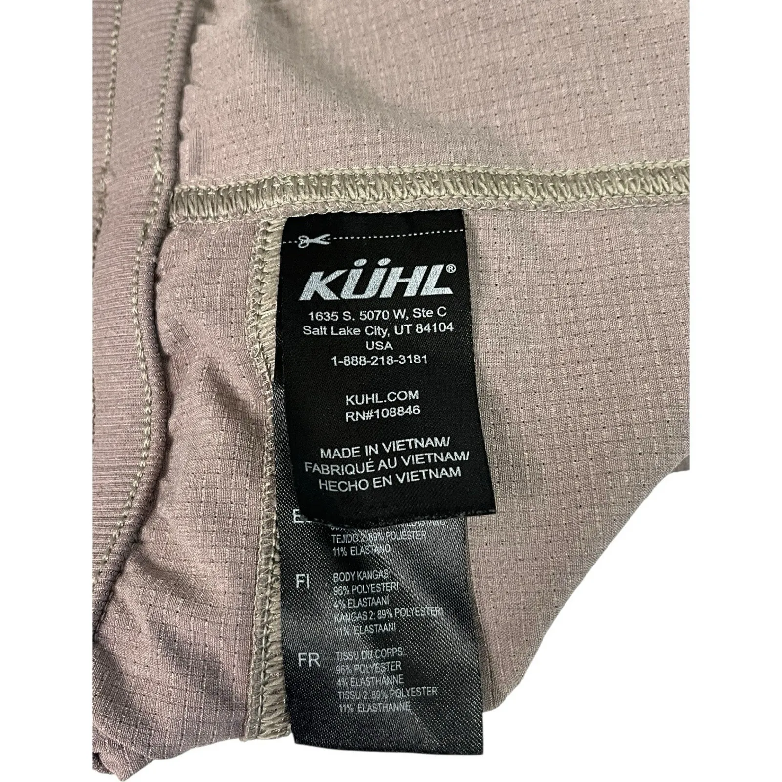 Kuhl Shorts Womens Extra Large Brown Pull On Lightweight Outdoor Hiking Casual - Image 5