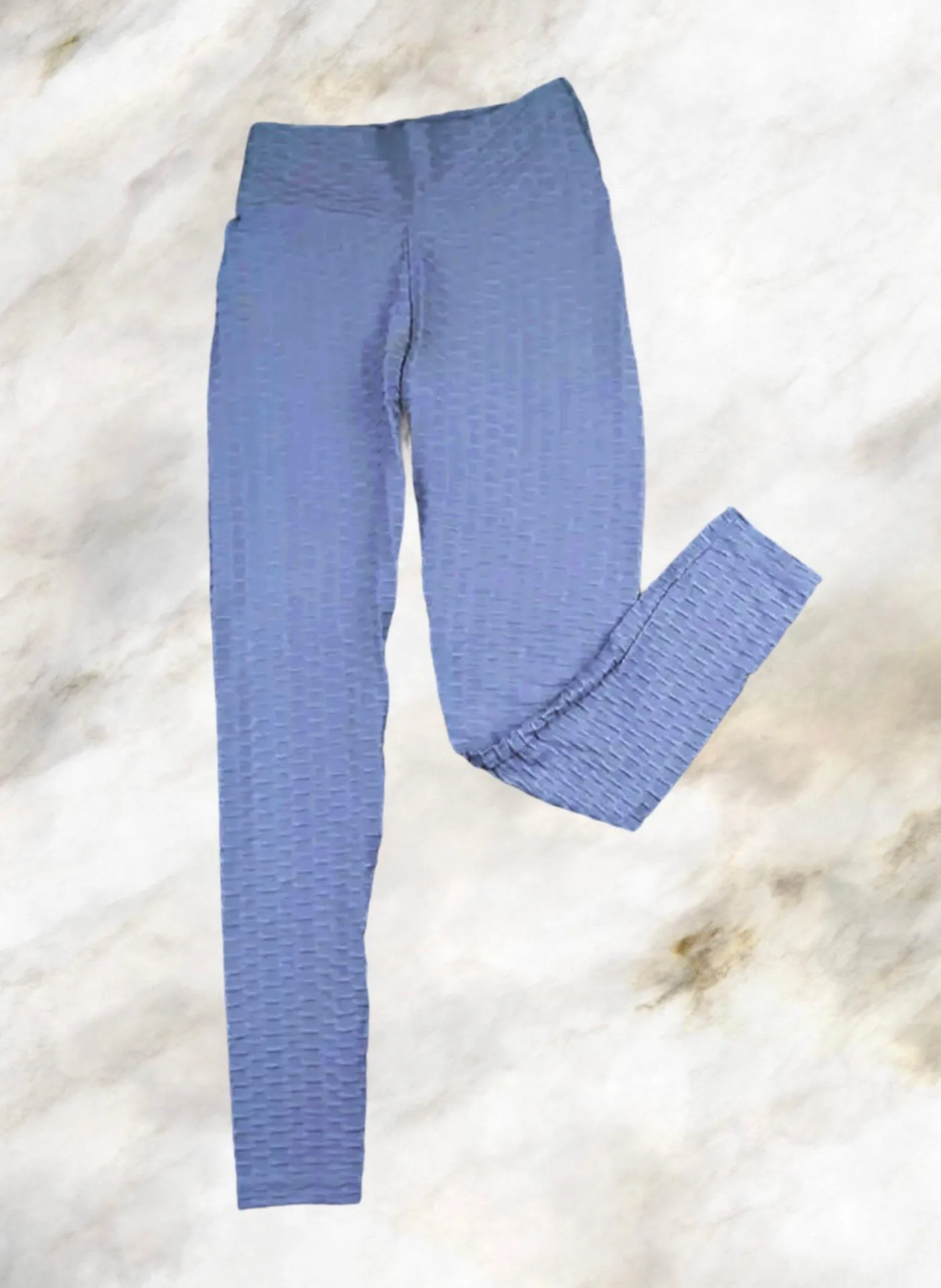 Tie dye Scrunched up butt lifting leggings TikTok yoga pants - Image 2