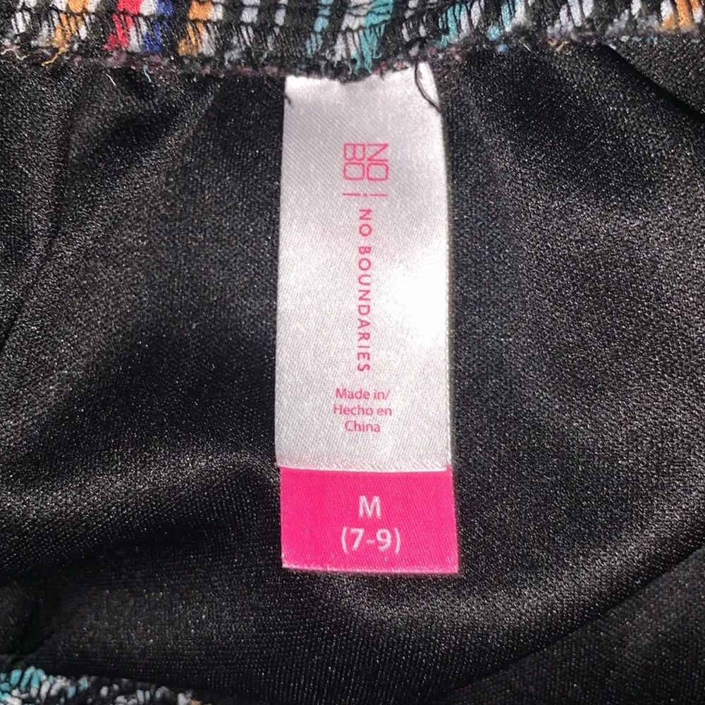 No Boundaries Hilo Rainbow Ruffle Hem High Low Skirt - Image 5