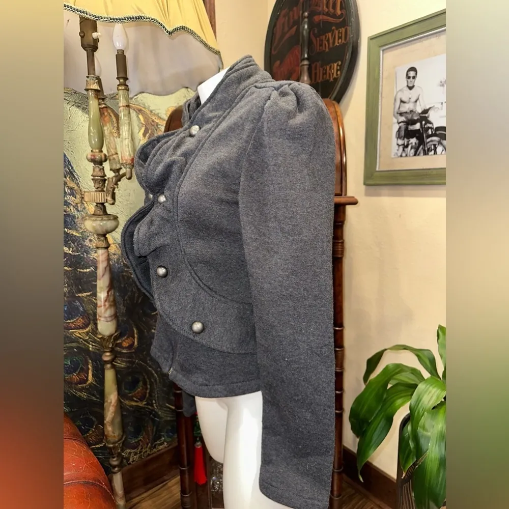 Ashley Piccadilly Zip Up Blazer Short Long Sleeve - M - Image 2