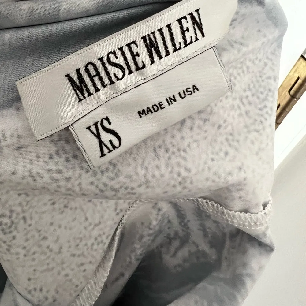 MAISIE WILEN Saturn mini Dress Blue Size XS - Image 8