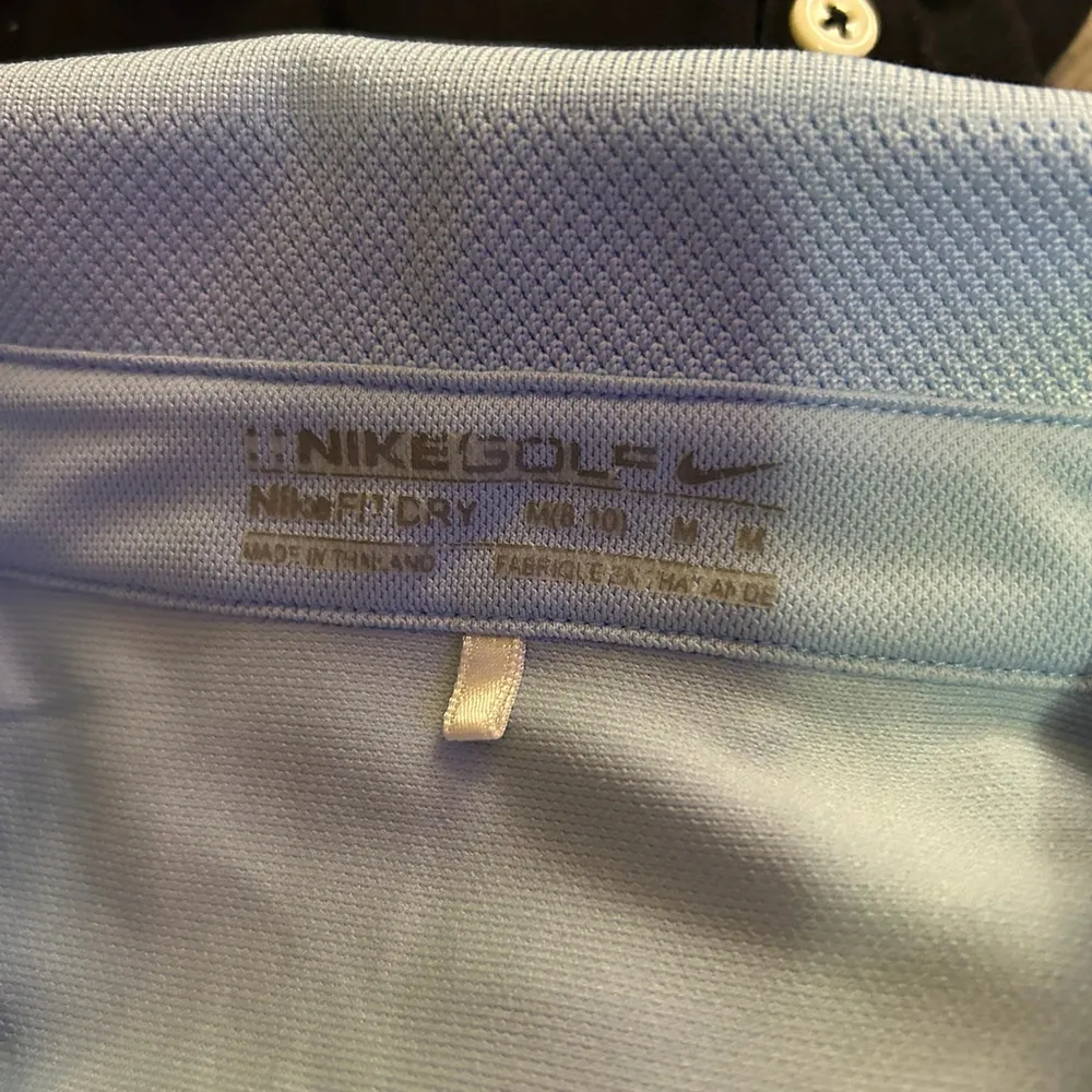 Nike Golf Fit Dry M Light Blue Polo Shirt PGA National Embroidery - Image 5