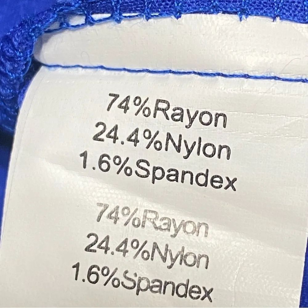 Grace Karin Blue Ruched Pencil Skirt Retro Knee Length NWT Size Medium - Image 4