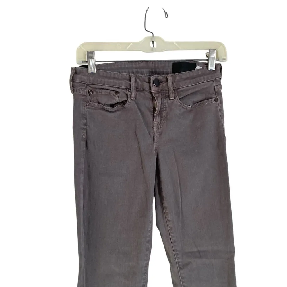 Vince Dylan Skinny Khaki Iron Wash Curvy Tailored Low Rise Stretchy Jeans Sz 26 - Image 5