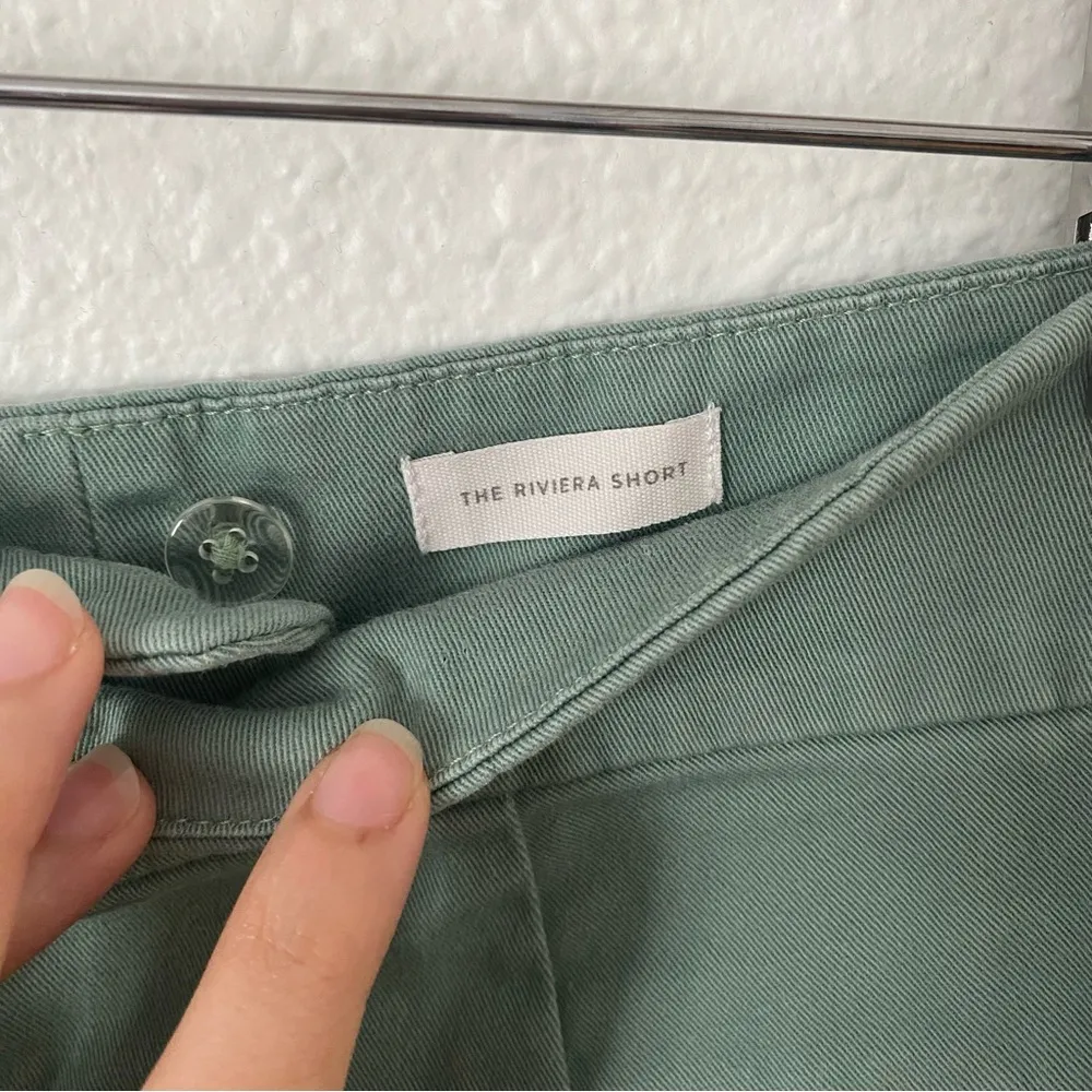 Ann Taylor  the Riviera Short, teal aqua green chino size 4 - Image 6