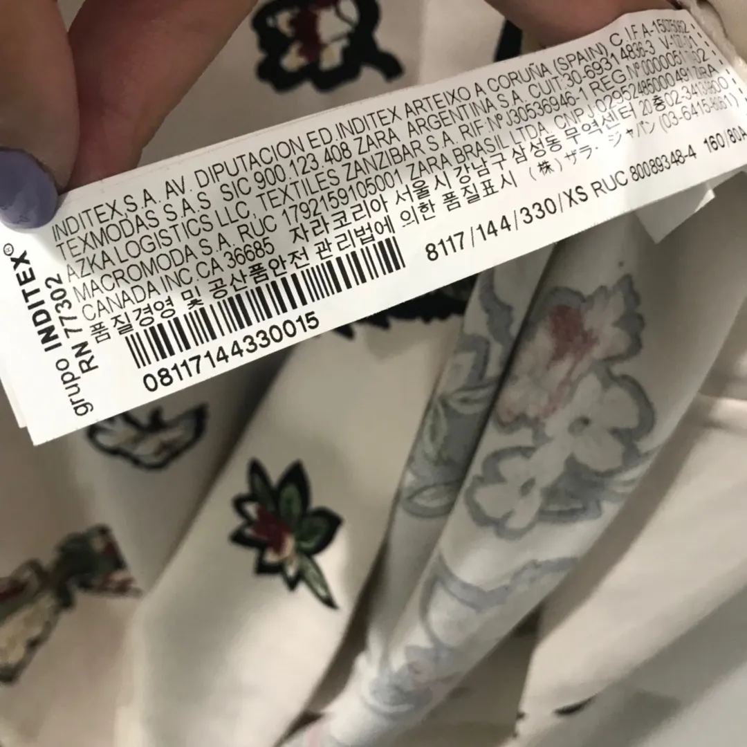 - Floral Sheath Dress - Sz XS - Image 3