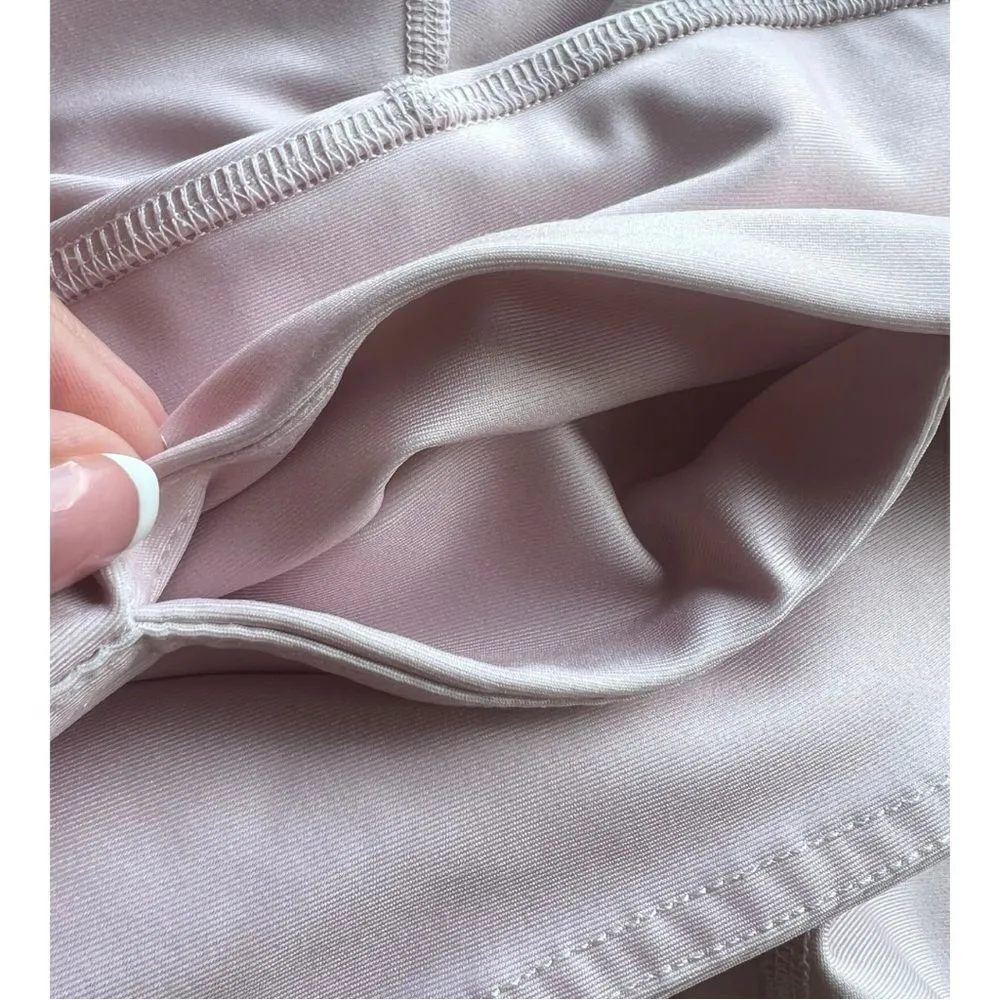 Ellie activewear women's subscription leggings yoga workout light pink white L. - Image 9