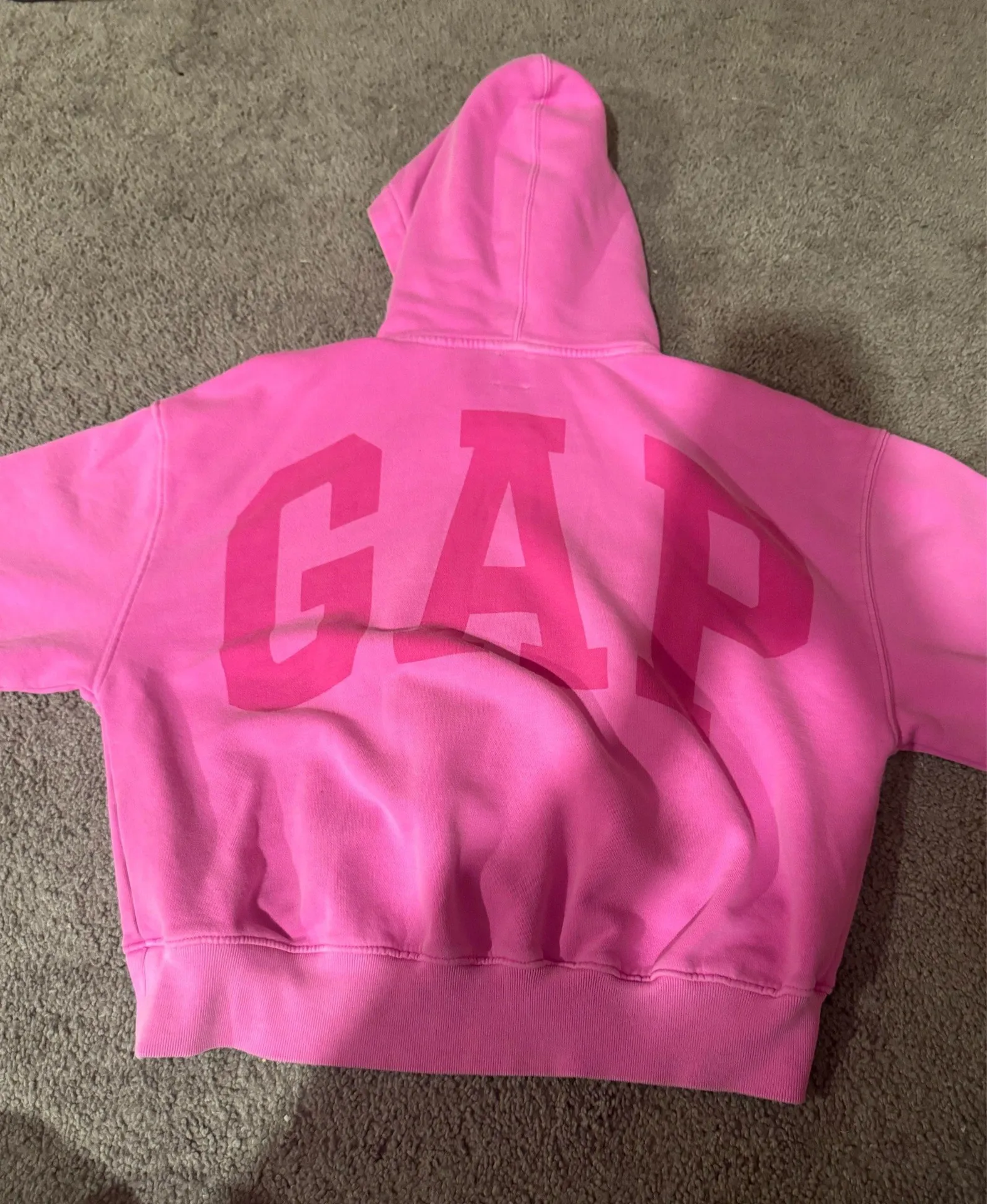 Pink Gap Hoodie Sweatshirt - Image 4