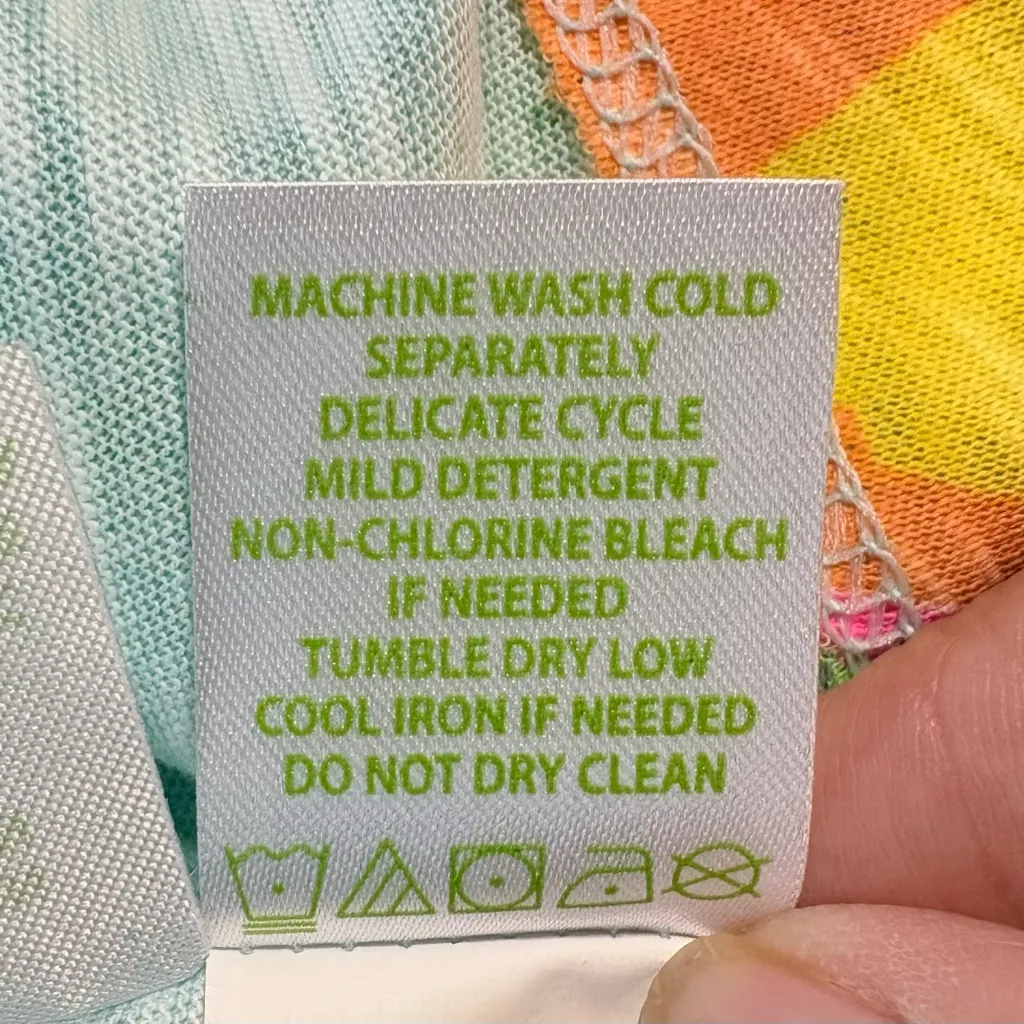 Lilly Pulitzer Pool Blue “Pink Lemonade” Shift Dress – Size Small 🧡 - Image 8