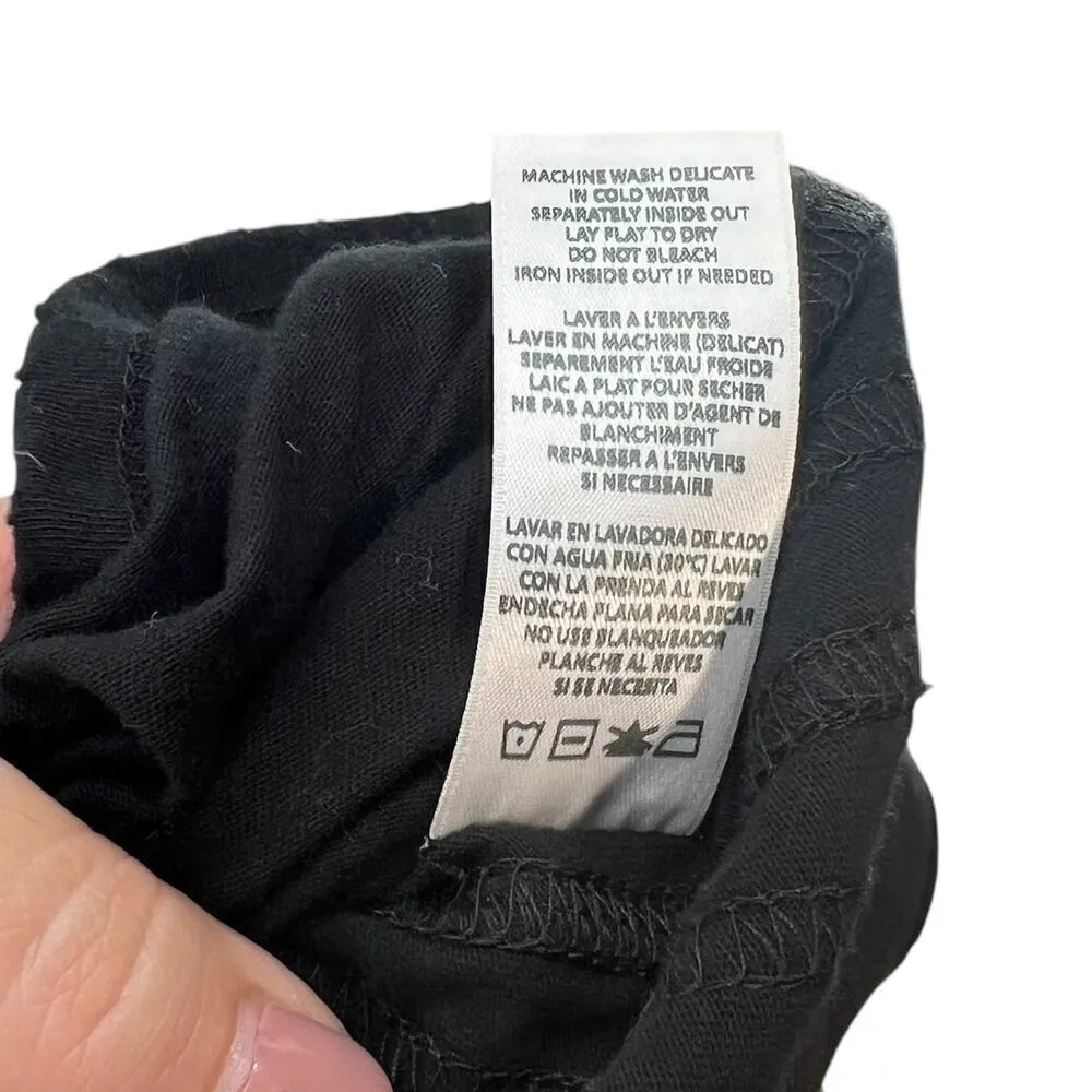 n:philanthropy Alice Leopard-Trim Tank Sleeveless Dress‎ Black Size Large - Image 15