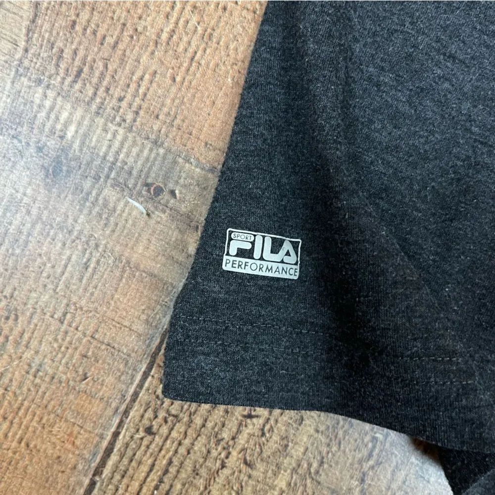 FILA Sport Medium Basket Weave Open Back Mesh Tank Top Workout Y2K Grunge - Image 3