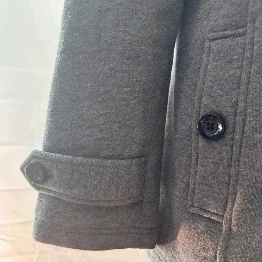 Apt. 9  Gray Hooded Jacket Large - Image 5