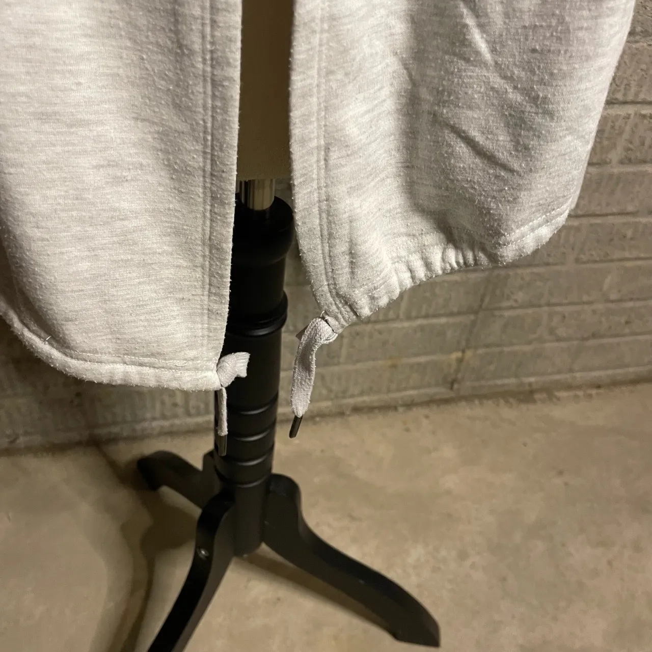 Tek Gear Hooded Open Front Drawstring Hem Long Sleeve Cardigan‎ Size Large - Image 2