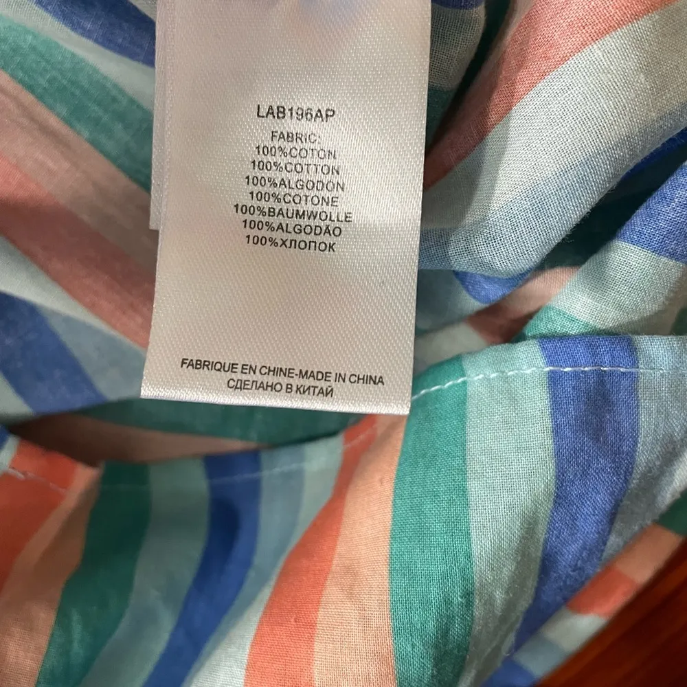 NWT Le Bain par Molly Bracken Blue Honfleur Stripe Wrap Front Jumpsuit - Sz XS - Image 12