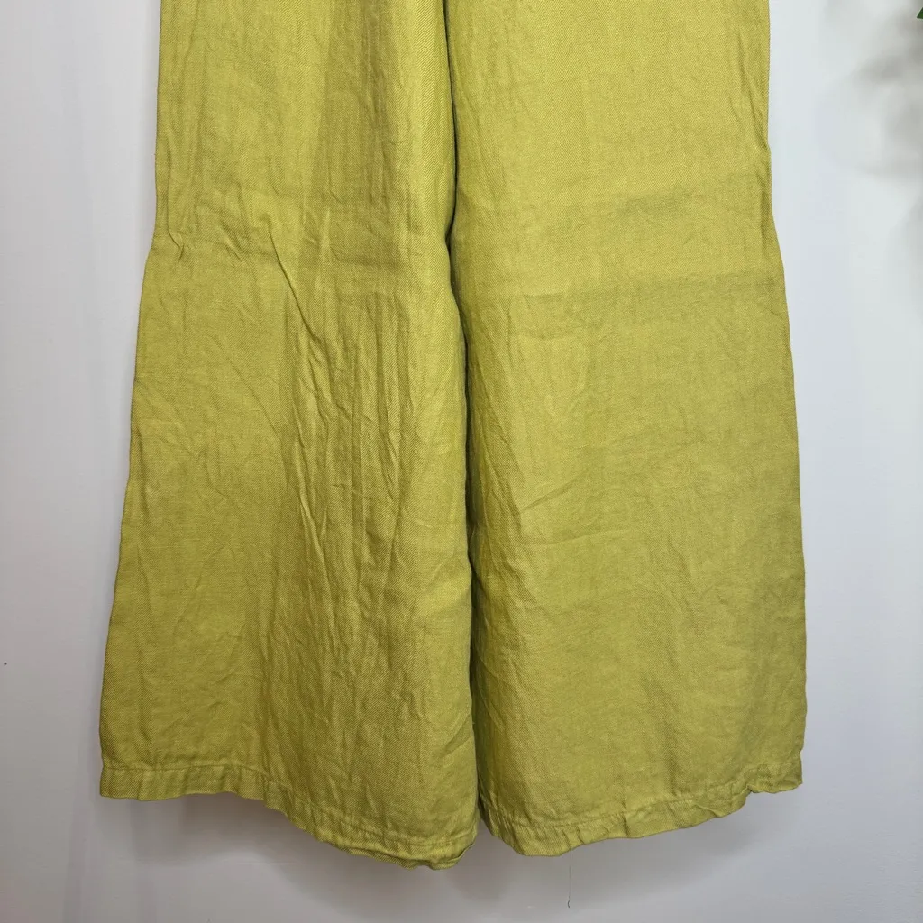 CP Shades Wendy Pant in Lime Green Heavy Weight Linen size XS 8225-893 - Image 6