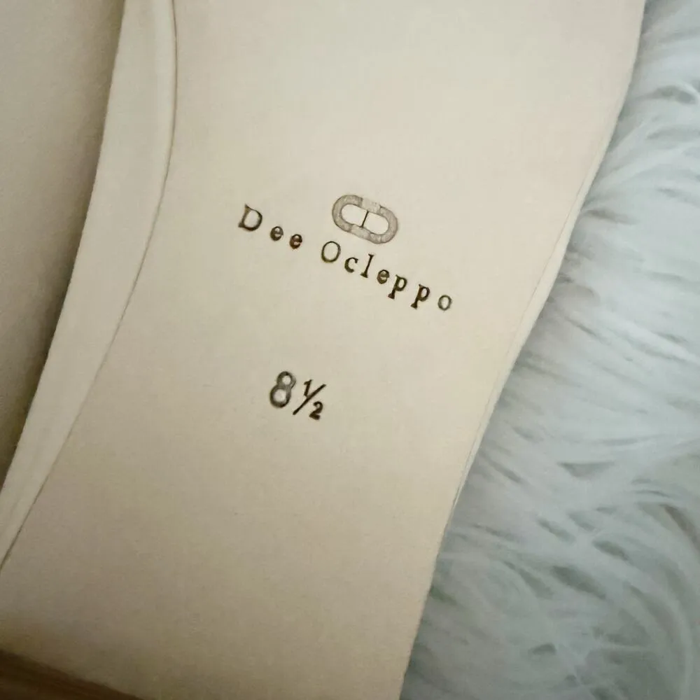 DEE OCLEPPO | Dixon Ballerinas Ballet Flats Bow Mary Jane Nude Blush | Size 8.5 Pink - Image 9