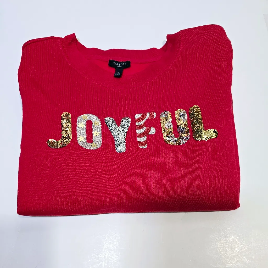 Talbots Joyful Sweatshirt size SP - Image 7