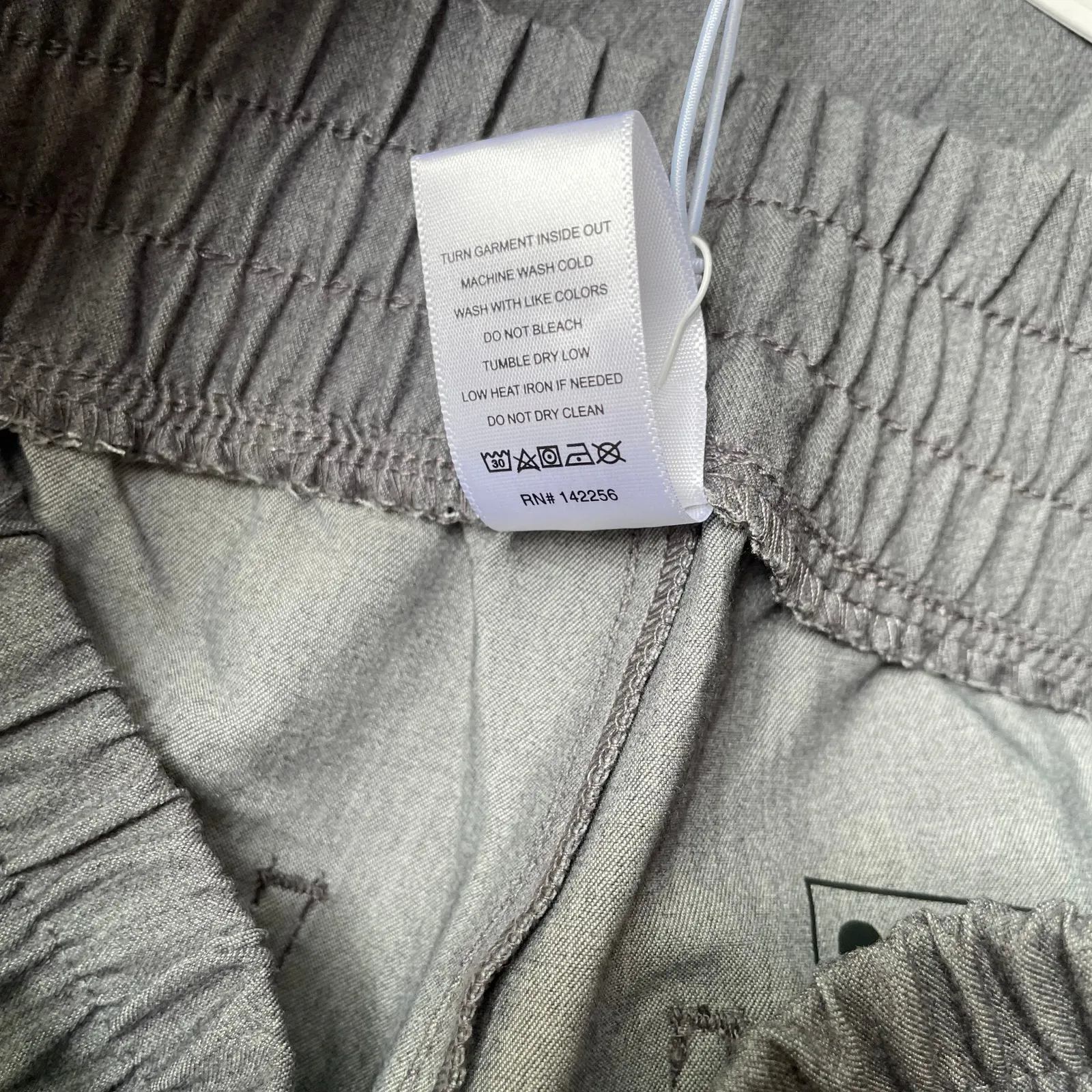 FIGS Zamora High Waisted Scrub Pants Jogger Heather Grey Petite Size XS NEW - Image 9