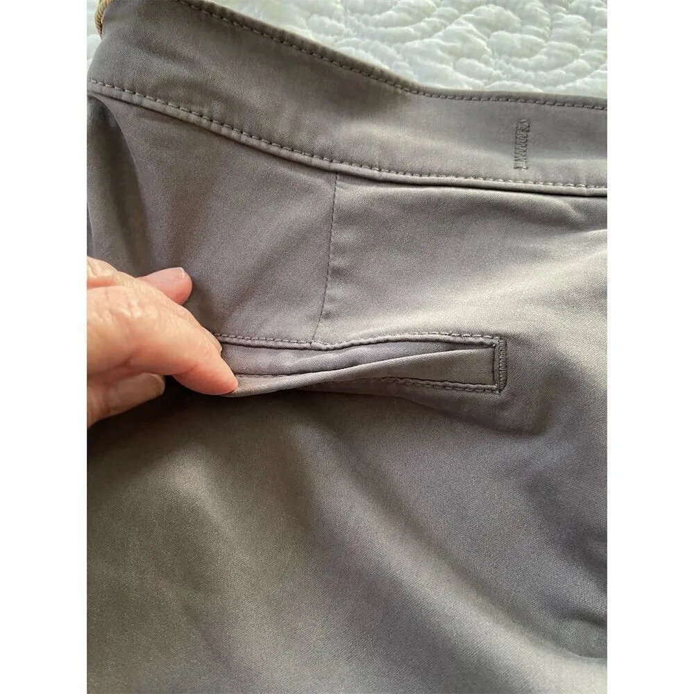 Lila Ryan Zuri Tapered Flat Front Trouser Steel Grey  Size 0 Casual - Image 9