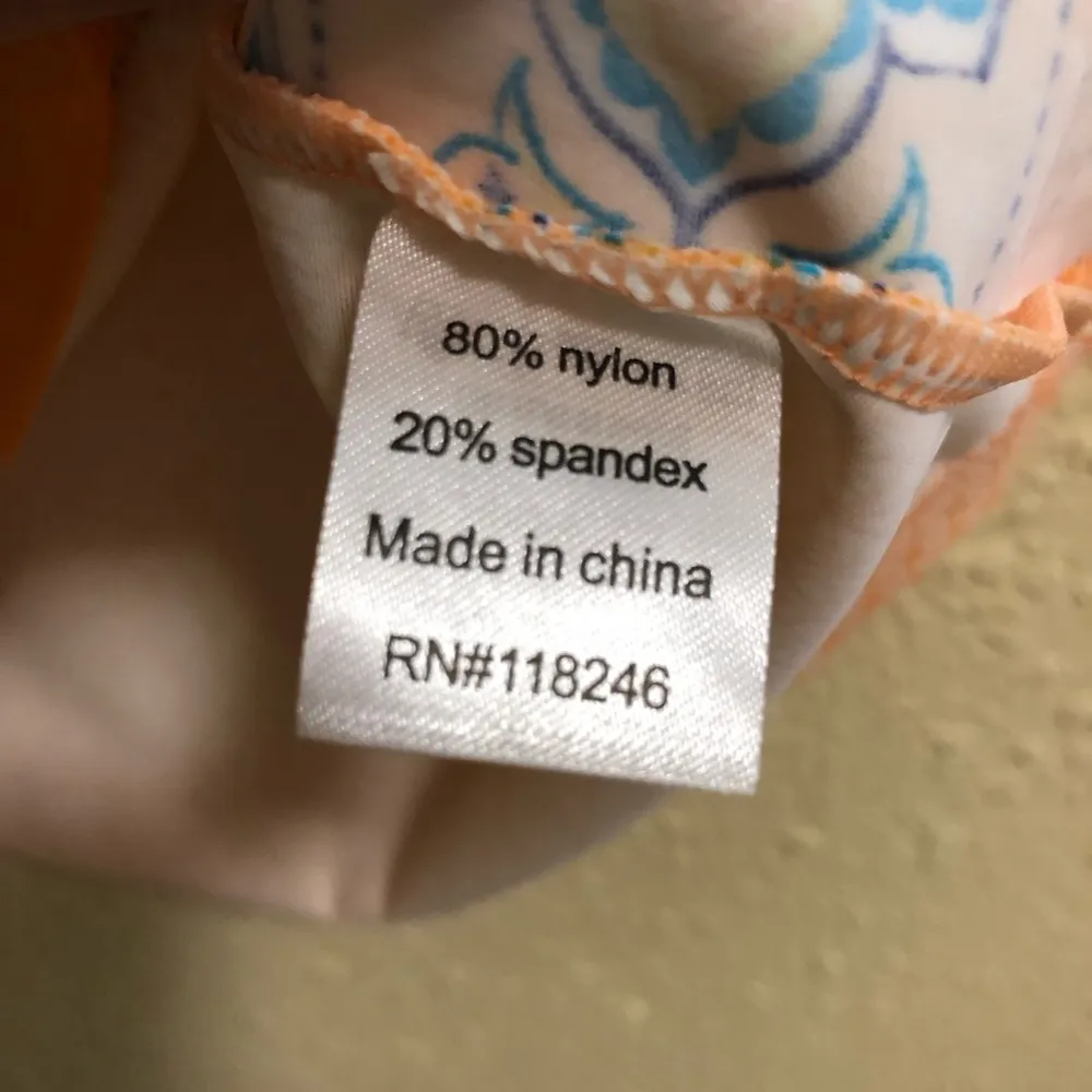 Cabana Life coral SPF sun protection dress size small Orange - Image 5