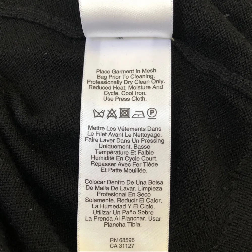 Donna Karan open back sweater xs - Image 3