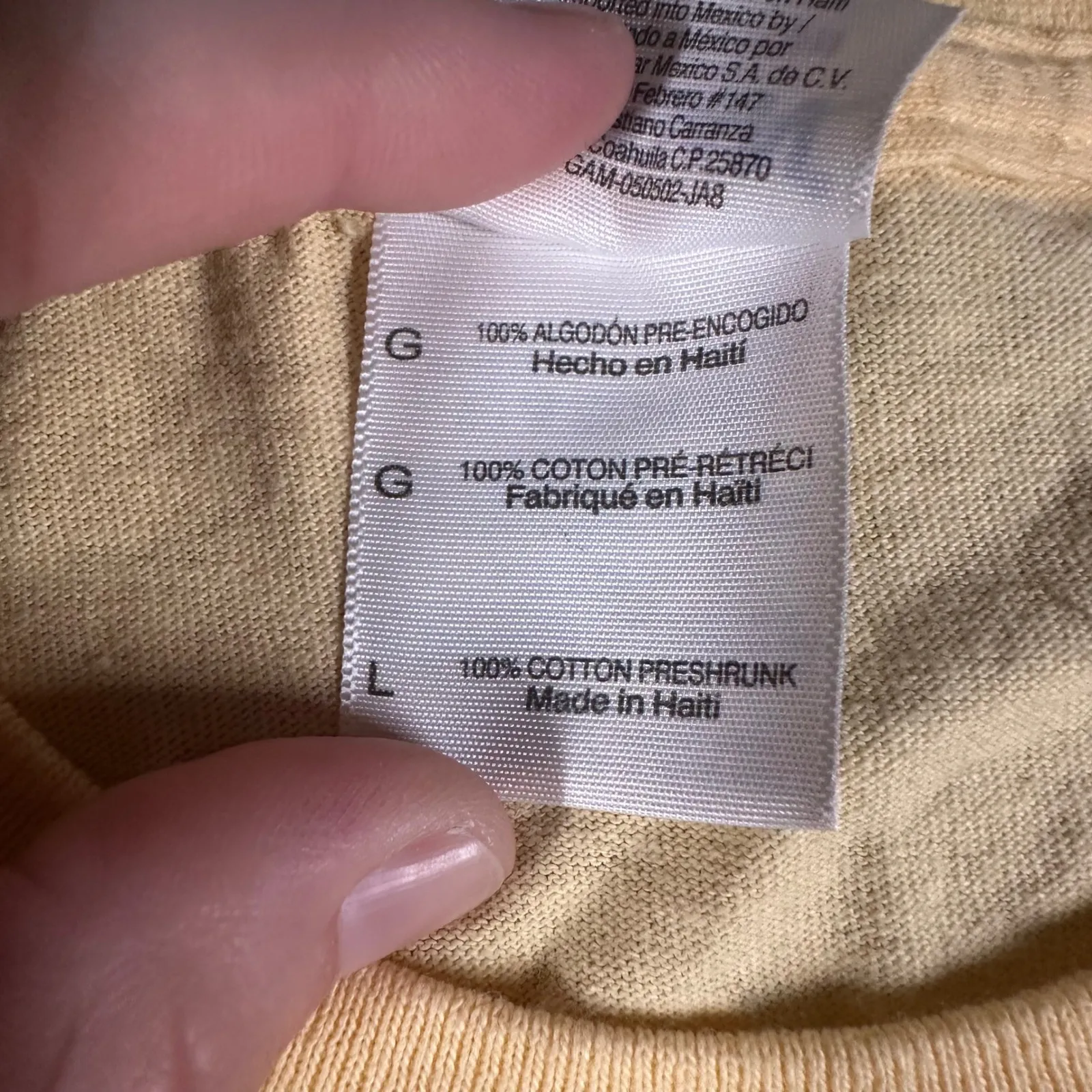 Grand Hotel Resort Spa Marriott T Shirt Size L Yellow Logo Travel Fairhope AL - Image 7