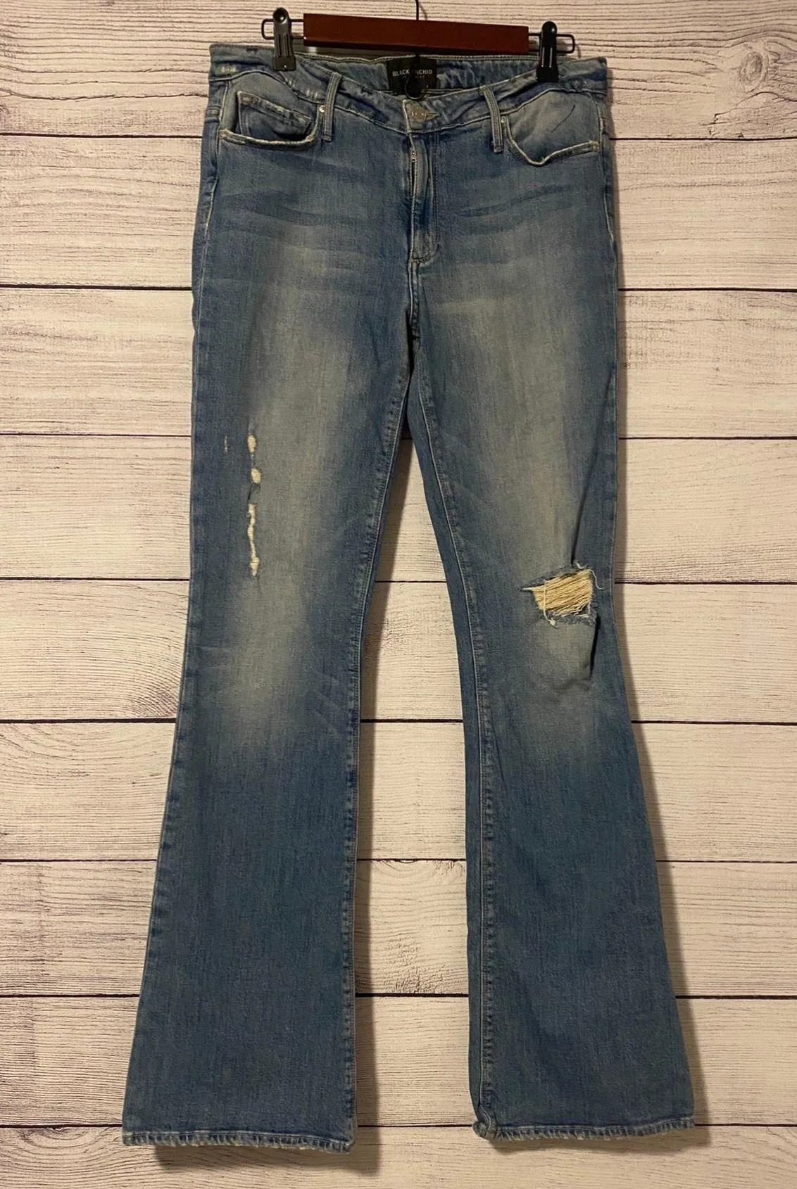 Black Orchid Flare Jeans - Image 2