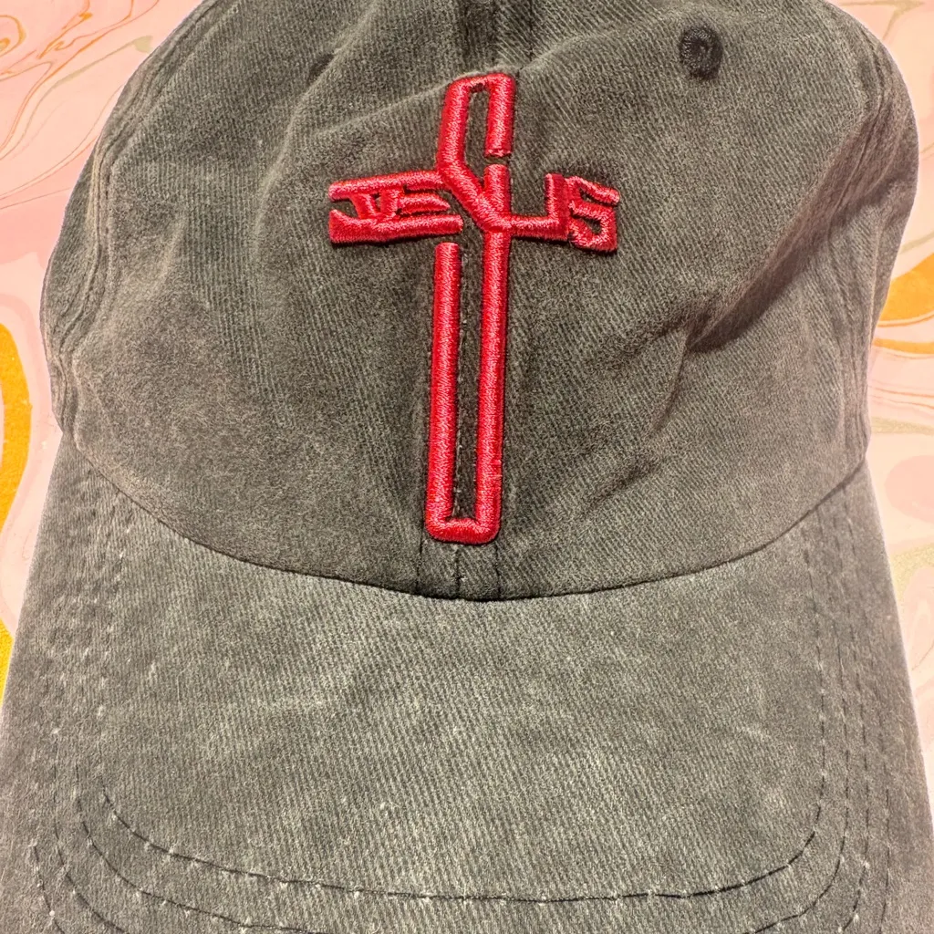 Jesus logo hat - Image 2