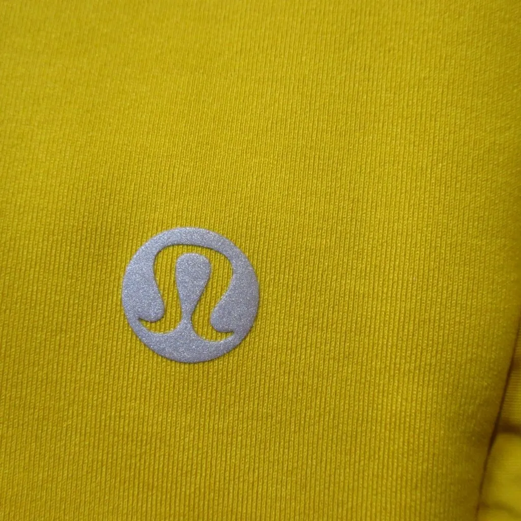 NWT Lululemon Another Mile Jacket in Honeycomb Quilted Full Zip Hooded 4 $228 Yellow - Image 7